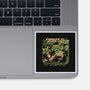 Forest Beats-None-Glossy-Sticker-ilustrata