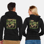 Forest Beats-Unisex-Zip-Up-Sweatshirt-ilustrata