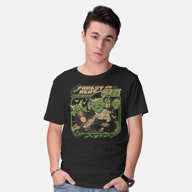 Forest Beats-Mens-Basic-Tee-ilustrata