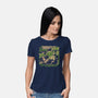 Forest Beats-Womens-Basic-Tee-ilustrata