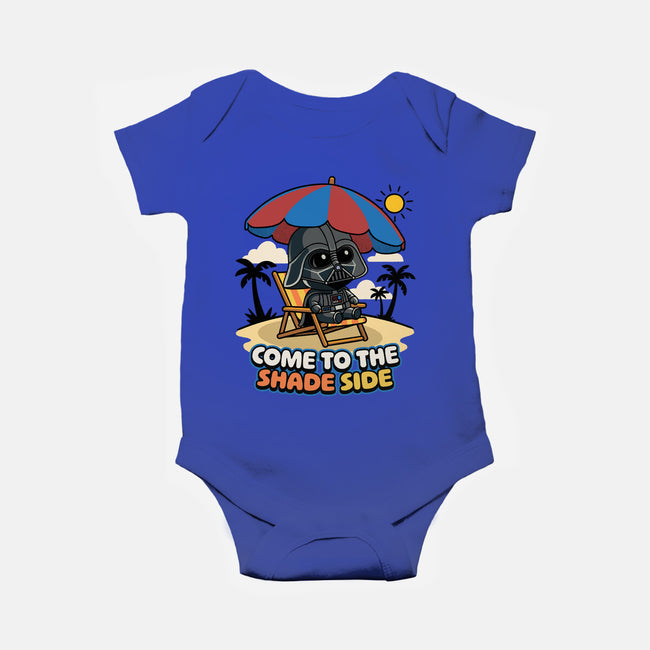 Come To The Shade Side-Baby-Basic-Onesie-Popnotic