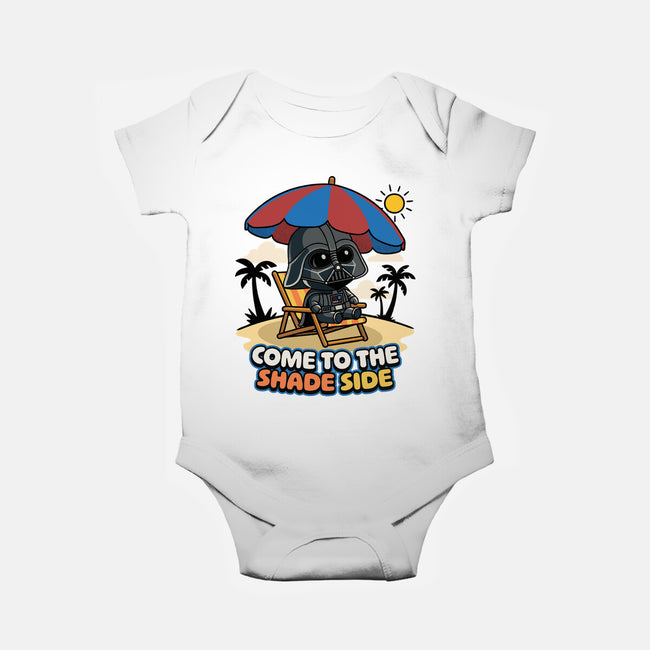 Come To The Shade Side-Baby-Basic-Onesie-Popnotic