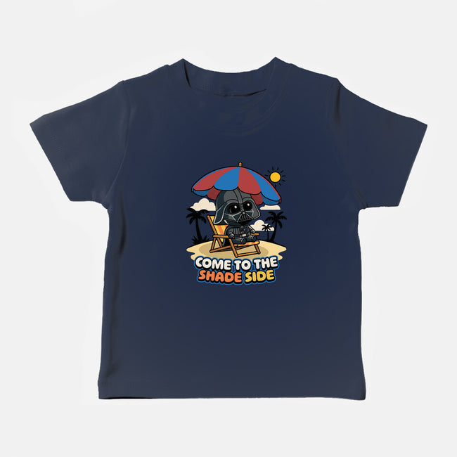 Come To The Shade Side-Baby-Basic-Tee-Popnotic
