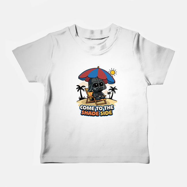Come To The Shade Side-Baby-Basic-Tee-Popnotic