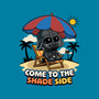 Come To The Shade Side-Womens-Basic-Tee-Popnotic