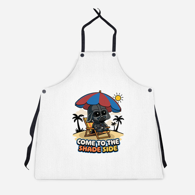 Come To The Shade Side-Unisex-Kitchen-Apron-Popnotic