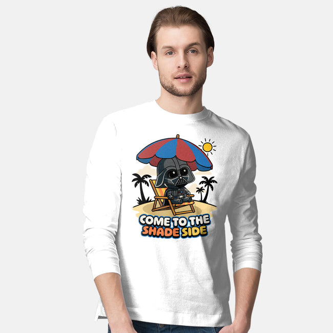 Come To The Shade Side-Mens-Long Sleeved-Tee-Popnotic