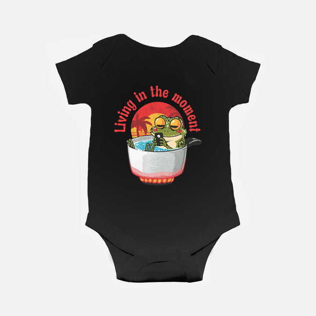 Living In The Moment-Baby-Basic-Onesie-Tronyx79