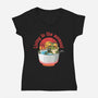 Living In The Moment-Womens-V-Neck-Tee-Tronyx79