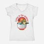 Living In The Moment-Womens-V-Neck-Tee-Tronyx79