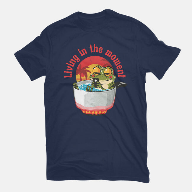 Living In The Moment-Womens-Fitted-Tee-Tronyx79