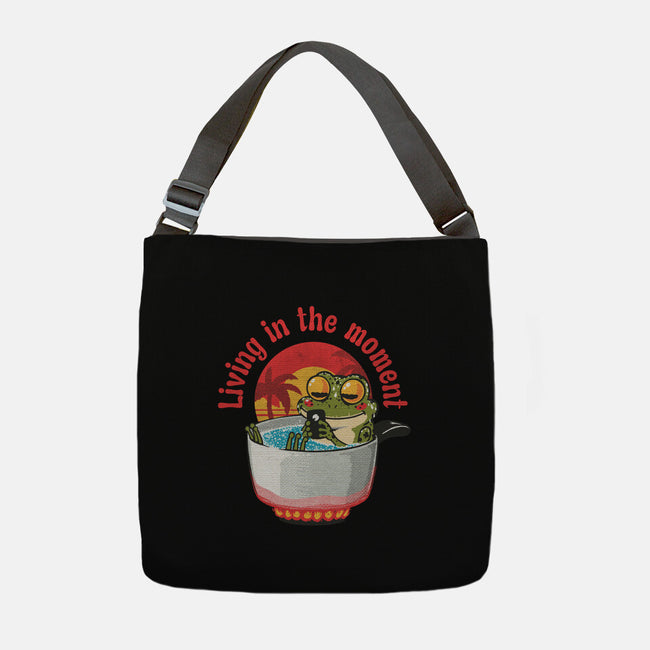 Living In The Moment-None-Adjustable Tote-Bag-Tronyx79