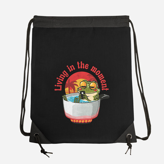 Living In The Moment-None-Drawstring-Bag-Tronyx79