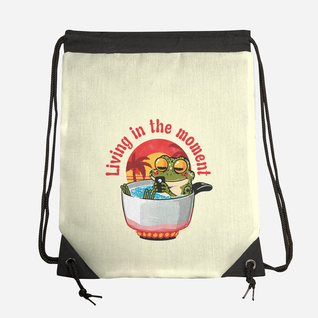 Living In The Moment-None-Drawstring-Bag-Tronyx79