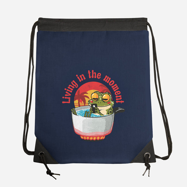 Living In The Moment-None-Drawstring-Bag-Tronyx79