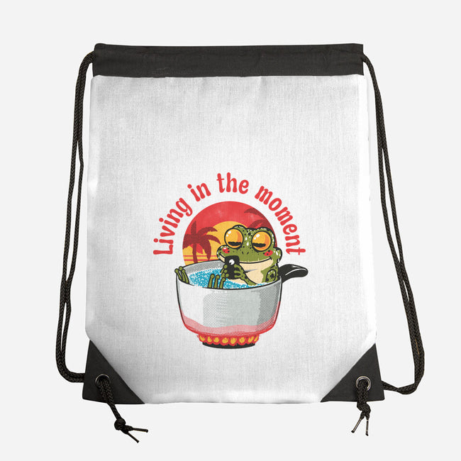 Living In The Moment-None-Drawstring-Bag-Tronyx79