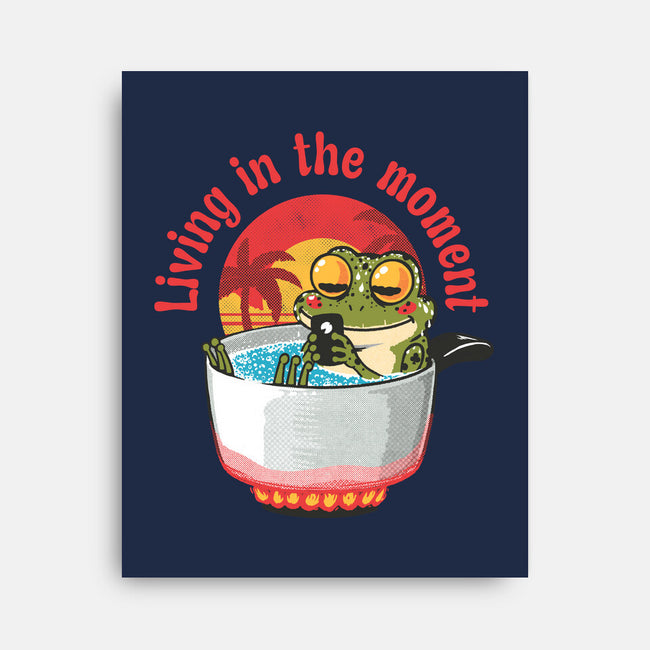 Living In The Moment-None-Stretched-Canvas-Tronyx79