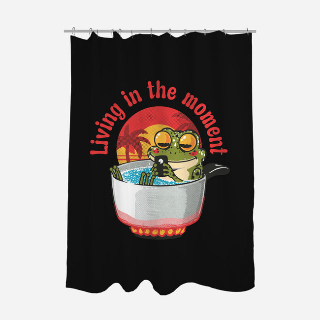Living In The Moment-None-Polyester-Shower Curtain-Tronyx79