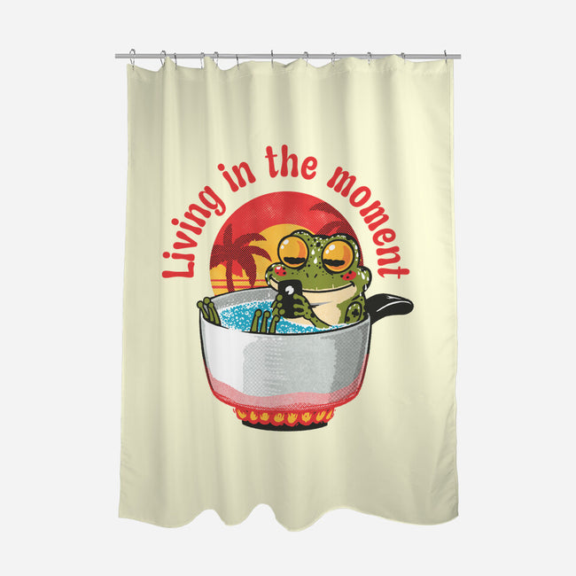 Living In The Moment-None-Polyester-Shower Curtain-Tronyx79
