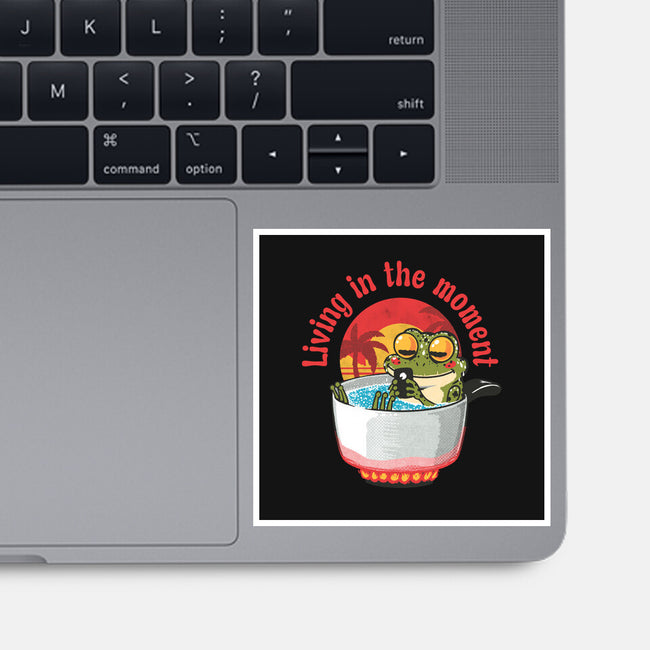 Living In The Moment-None-Glossy-Sticker-Tronyx79