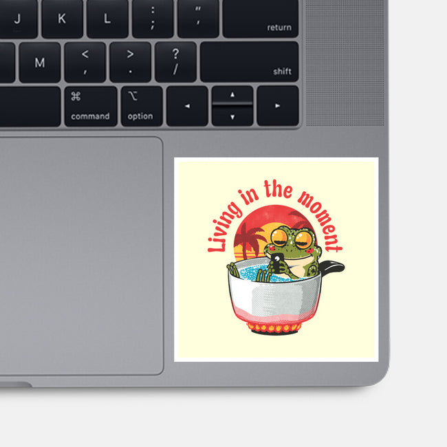 Living In The Moment-None-Glossy-Sticker-Tronyx79