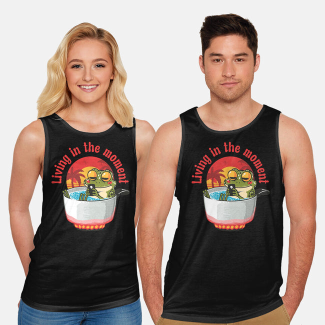 Living In The Moment-Unisex-Basic-Tank-Tronyx79