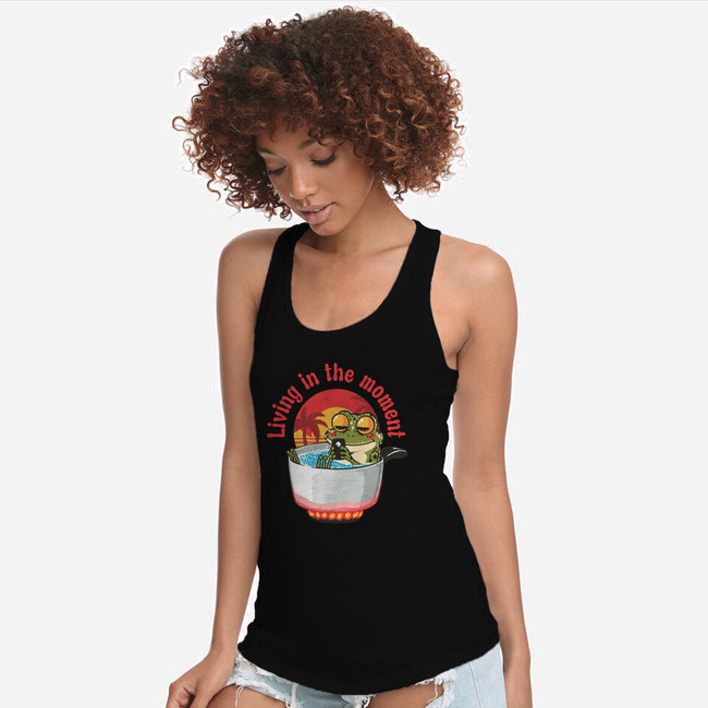 Living In The Moment-Womens-Racerback-Tank-Tronyx79
