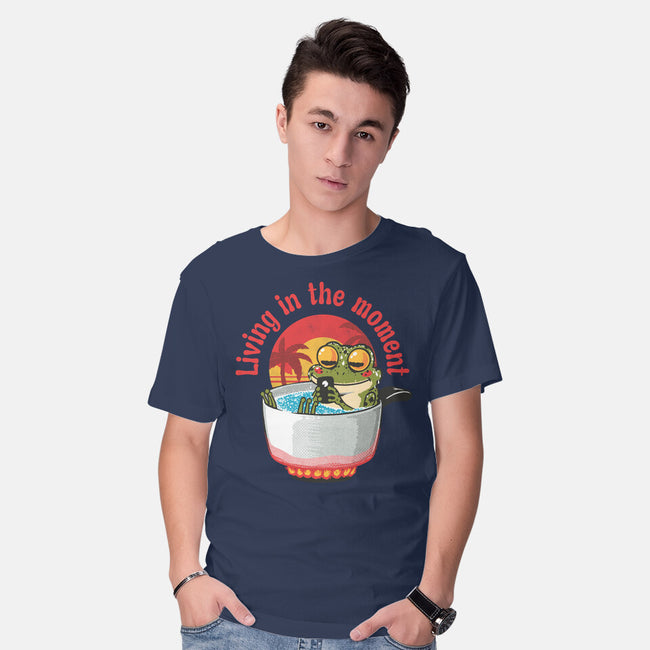 Living In The Moment-Mens-Basic-Tee-Tronyx79