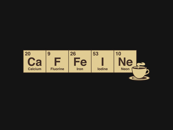 Caffeine Science Periodic Table