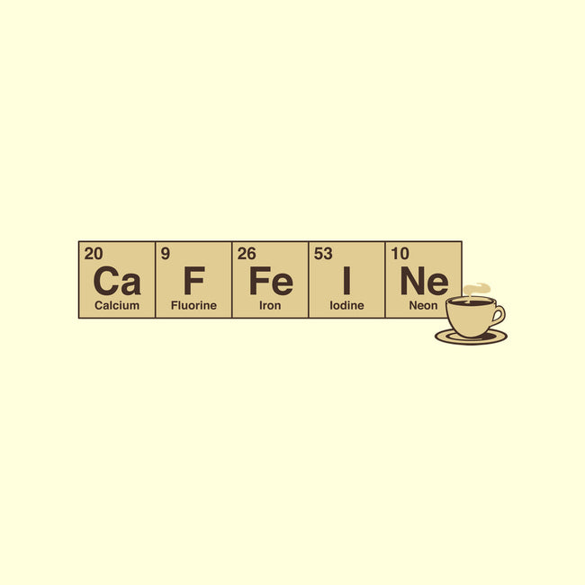 Caffeine Science Periodic Table-None-Glossy-Sticker-tobefonseca