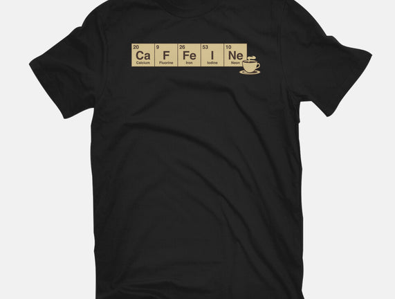 Caffeine Science Periodic Table