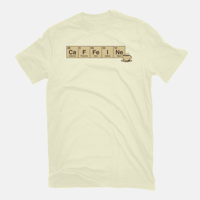 Caffeine Science Periodic Table-Mens-Basic-Tee-tobefonseca