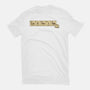 Caffeine Science Periodic Table-Womens-Basic-Tee-tobefonseca