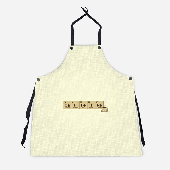 Caffeine Science Periodic Table-Unisex-Kitchen-Apron-tobefonseca