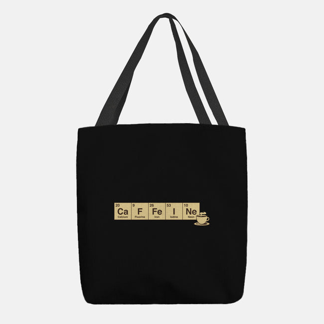 Caffeine Science Periodic Table-None-Basic Tote-Bag-tobefonseca