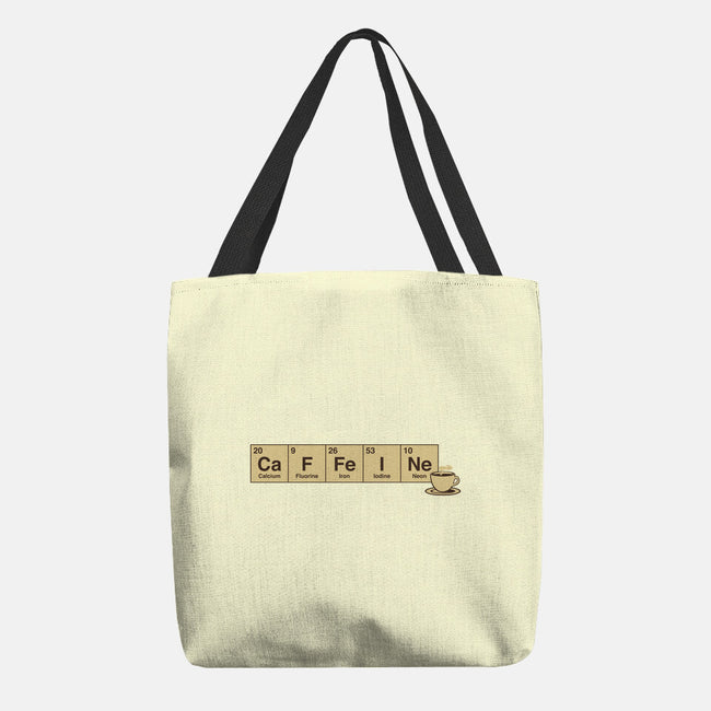 Caffeine Science Periodic Table-None-Basic Tote-Bag-tobefonseca