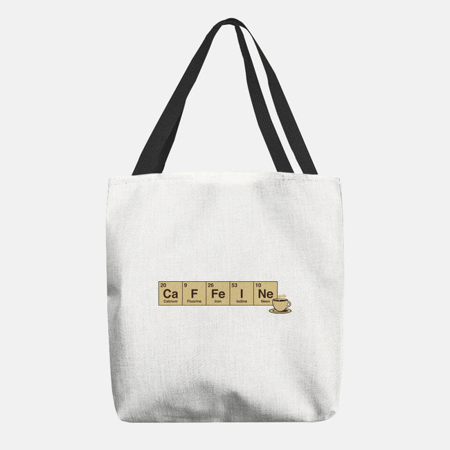 Caffeine Science Periodic Table-None-Basic Tote-Bag-tobefonseca