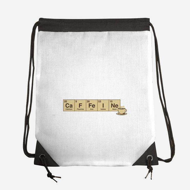 Caffeine Science Periodic Table-None-Drawstring-Bag-tobefonseca