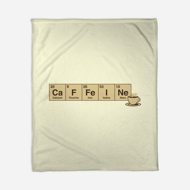 Caffeine Science Periodic Table-None-Fleece-Blanket-tobefonseca