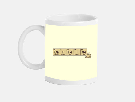 Caffeine Science Periodic Table