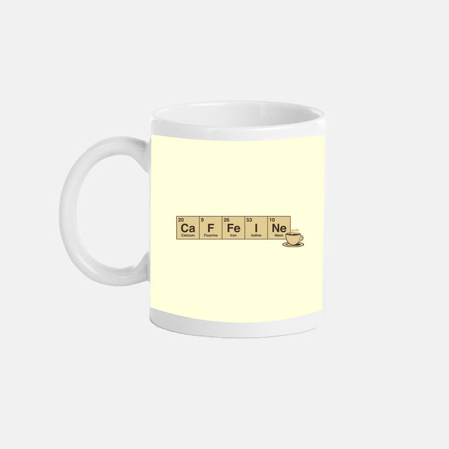 Caffeine Science Periodic Table-None-Mug-Drinkware-tobefonseca