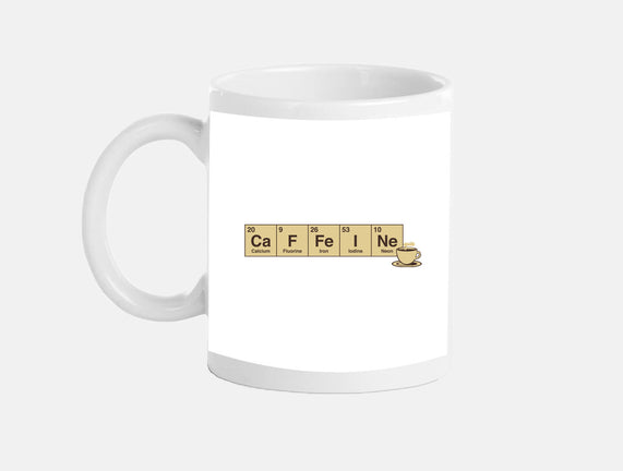 Caffeine Science Periodic Table