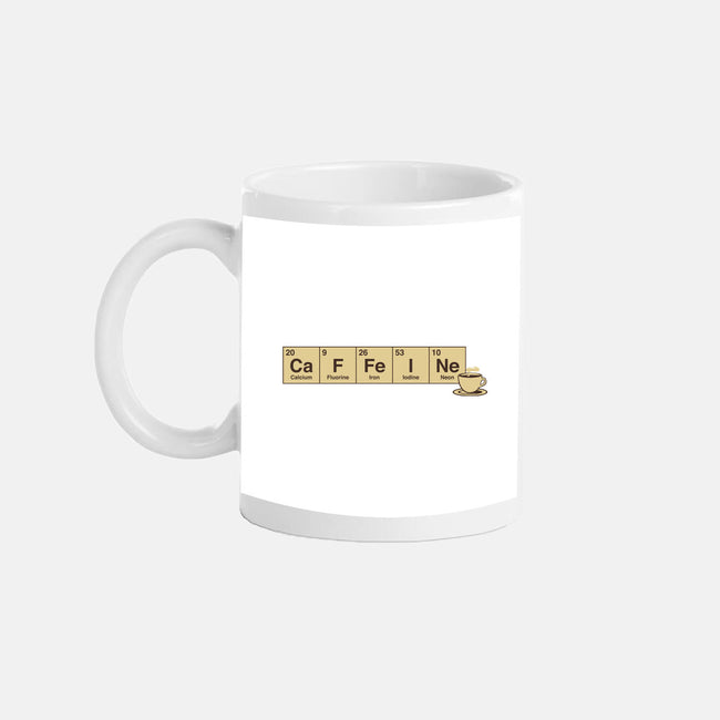 Caffeine Science Periodic Table-None-Mug-Drinkware-tobefonseca