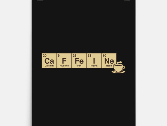 Caffeine Science Periodic Table