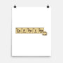 Caffeine Science Periodic Table-None-Matte-Poster-tobefonseca