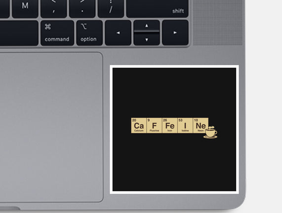 Caffeine Science Periodic Table