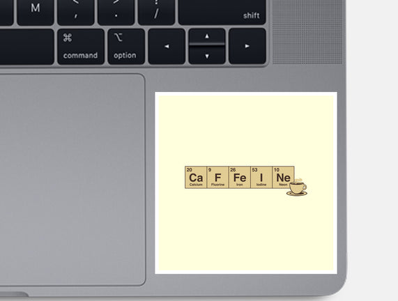 Caffeine Science Periodic Table