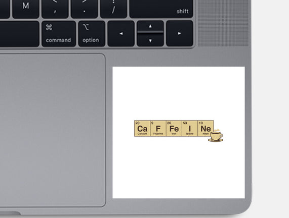 Caffeine Science Periodic Table