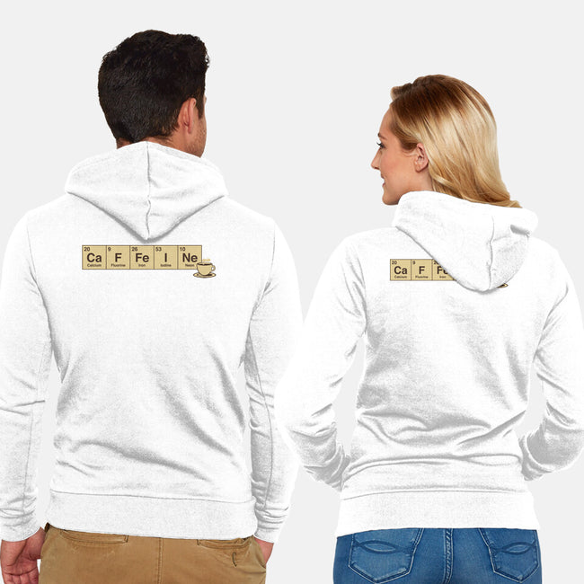 Caffeine Science Periodic Table-Unisex-Zip-Up-Sweatshirt-tobefonseca
