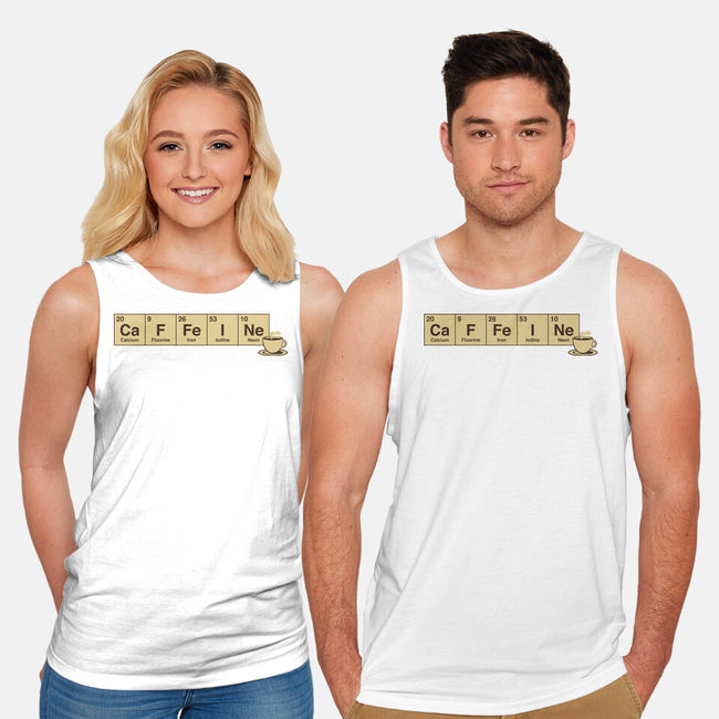 Caffeine Science Periodic Table-Unisex-Basic-Tank-tobefonseca